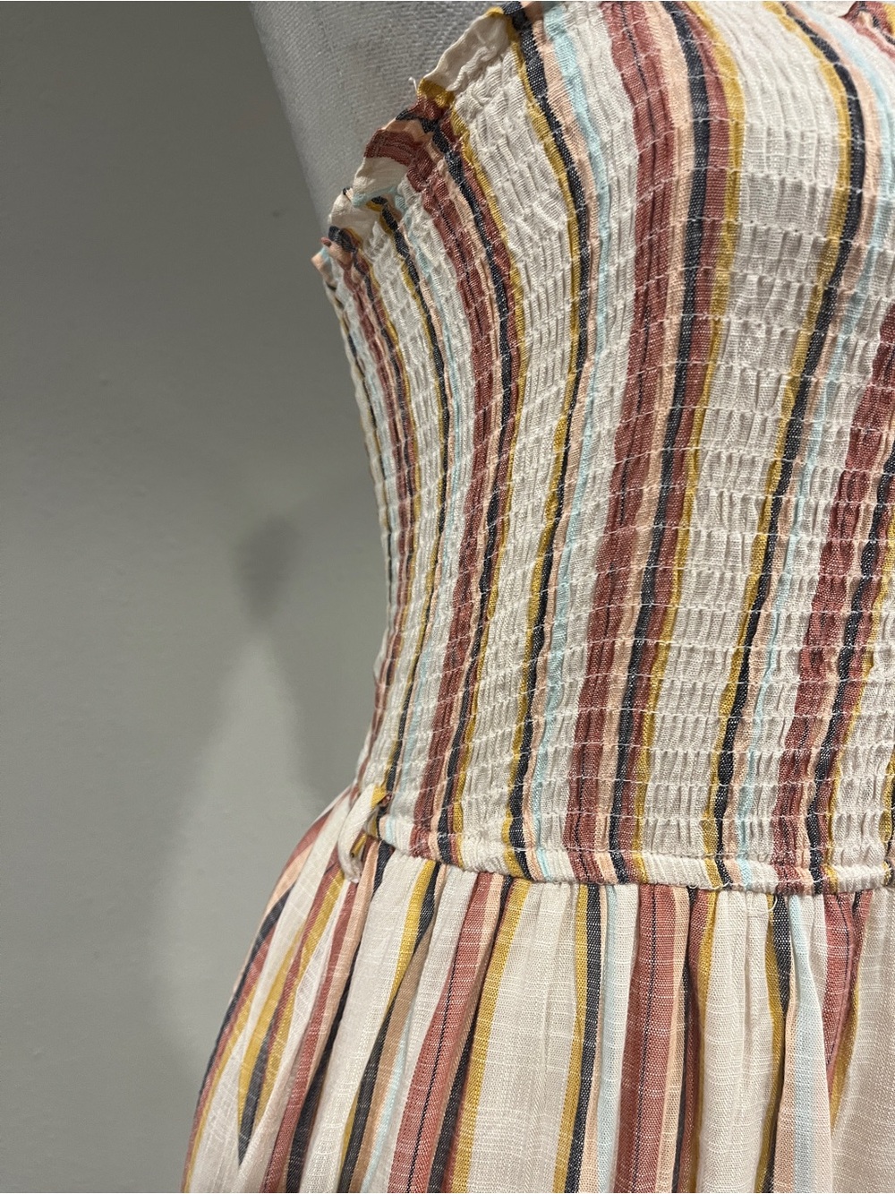 Becaal Striped Spaghetti Strap Sundress size medium - Picture 4 of 14